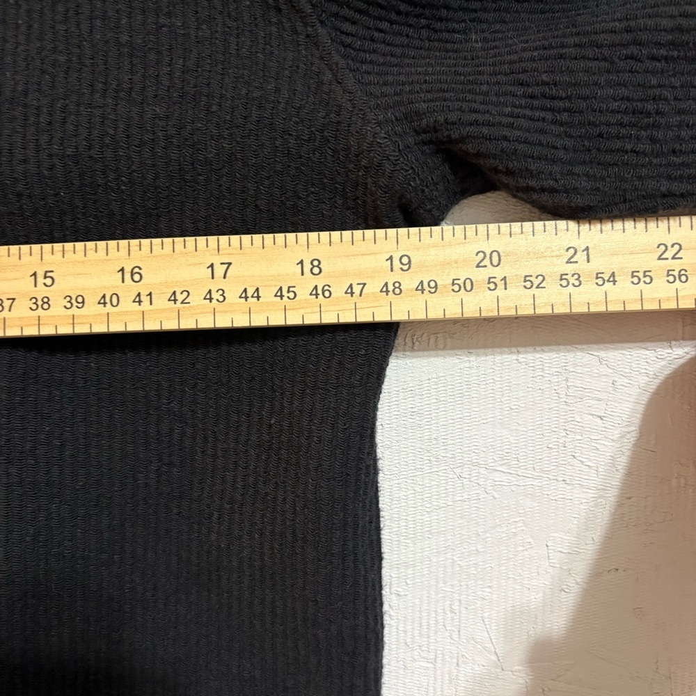 Boat House Apparel WORLD TRAVELER RIBBED PULLOVER Black Small - Picture 7 of 9